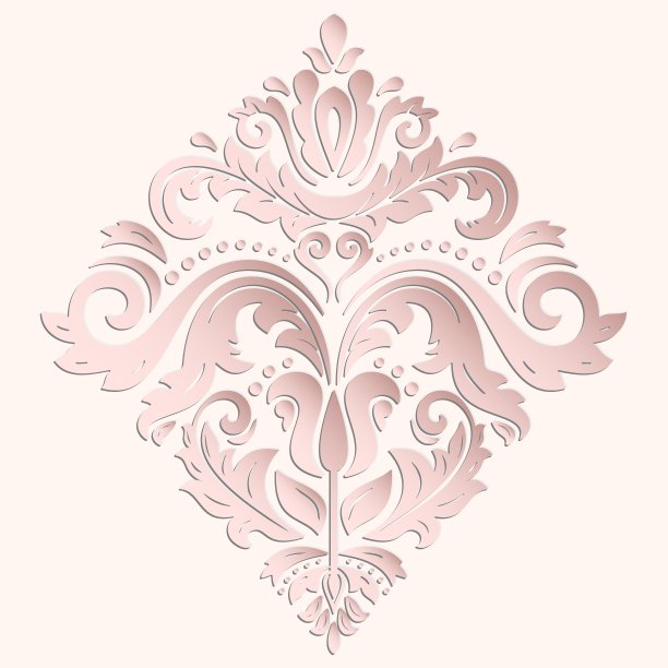 带有3D元素的东方图案图片下载