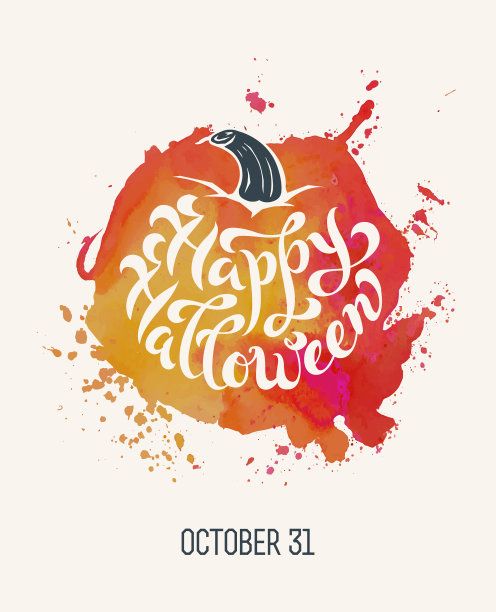 水彩抽象喷溅污渍的形状图片下载