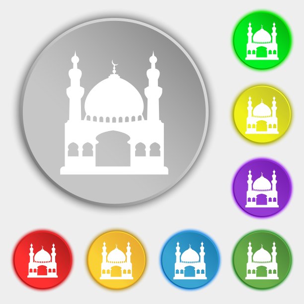 土耳其建筑清真寺图标标志标志图片下载