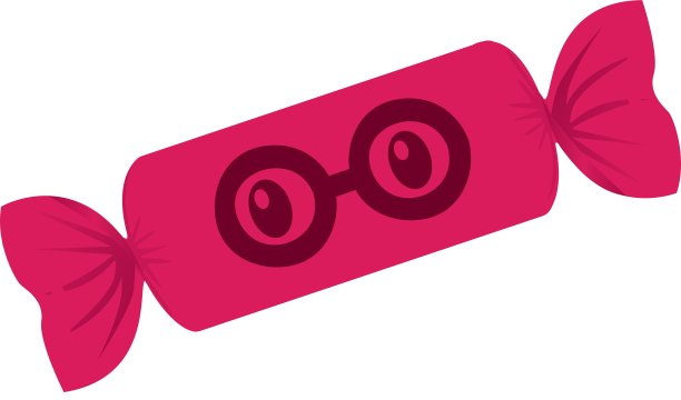 甜糖果角色美味孤立图标图片下载