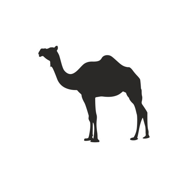 骆驼轮廓图片下载