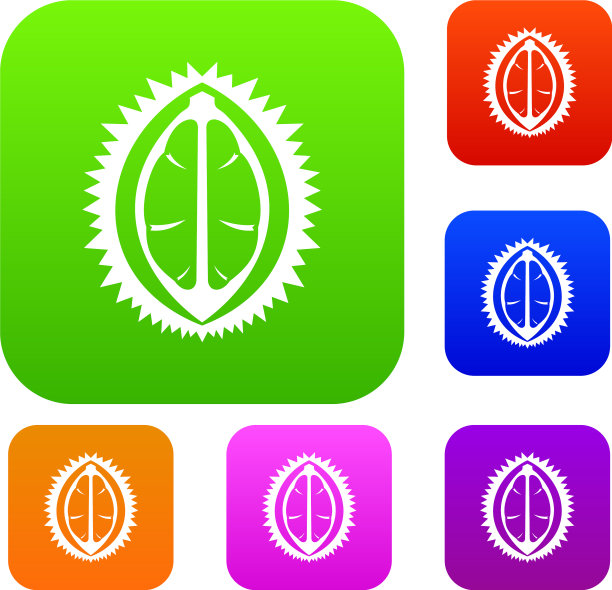 收集榴莲果座图片下载