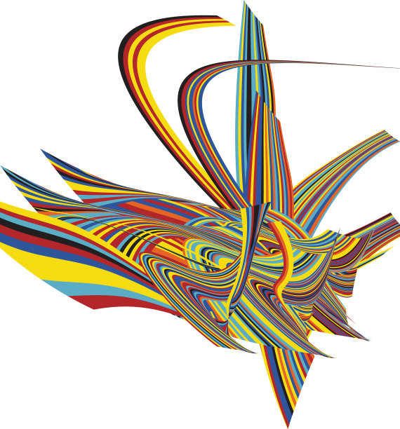 斑马流行抽象条纹图案图片下载