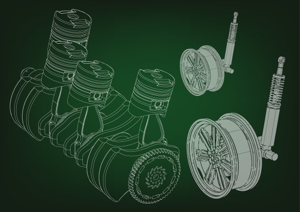 汽车发动机图片下载