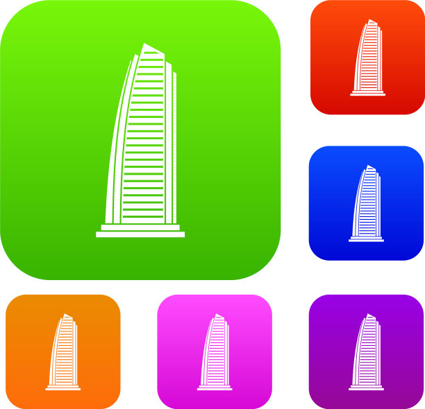 摩天大楼集合图片下载