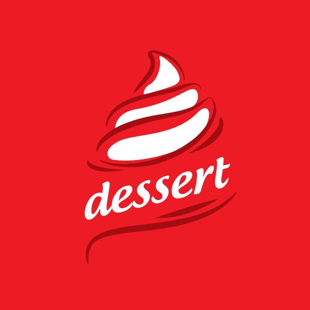 标志的甜点图片下载