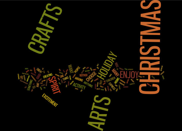 工艺品为圣诞节的文字背景图片下载