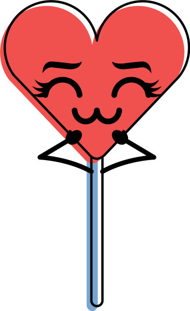 卡通心棒棒糖卡哇伊人物图片下载