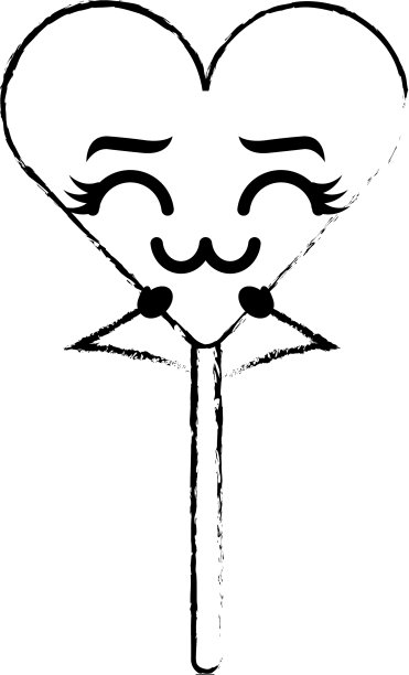 卡通心棒棒糖卡哇伊人物图片下载