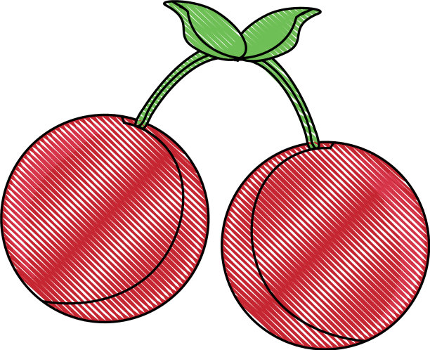 樱桃水果图标图片下载