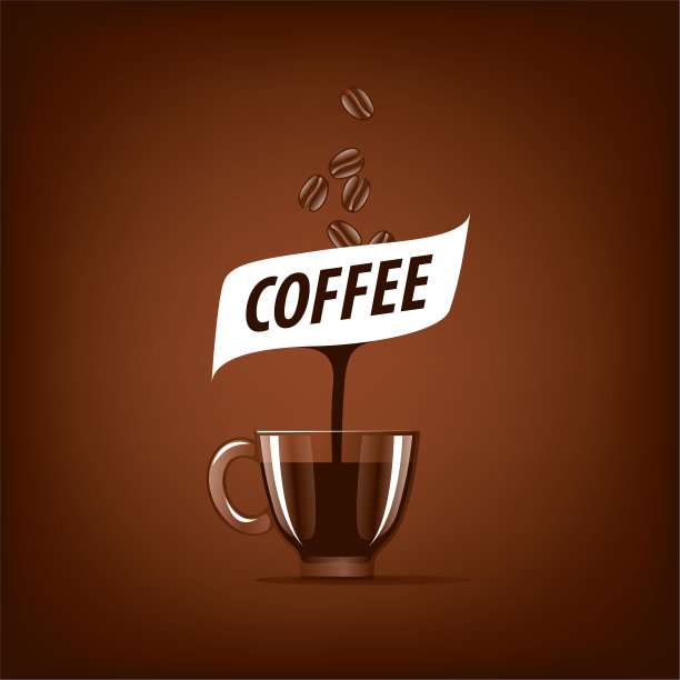 标志喝咖啡图片下载