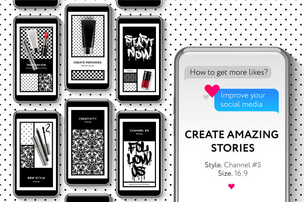 社交媒体模板美容时尚博客图片下载