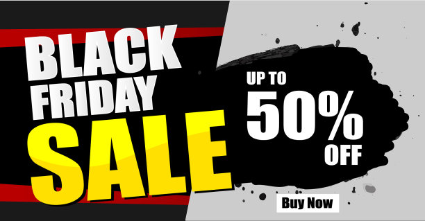 黑色星期五促销标语图片下载