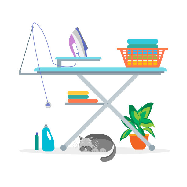 洗衣房内部设备图片下载