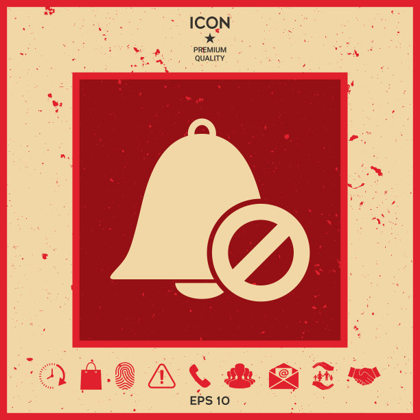 没有钟形标志，禁止标志，停止标志图片下载