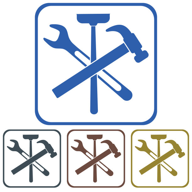 管道工作符号图标图片下载