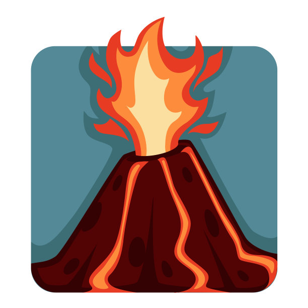 破坏性和不可预测的火山爆发图片下载