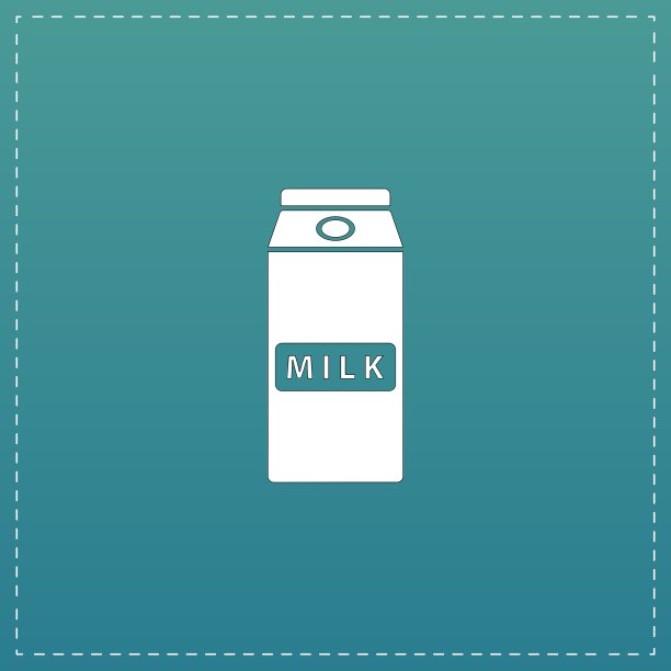 牛奶包图标图片下载