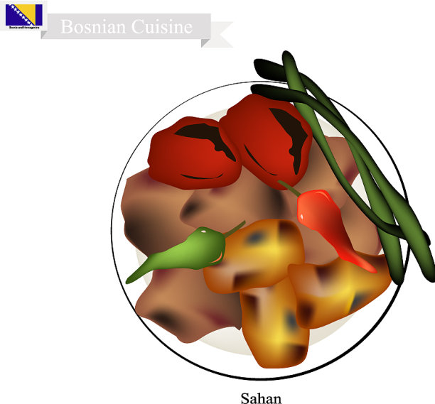 波斯尼亚和黑塞哥维那的萨汉食物图片下载