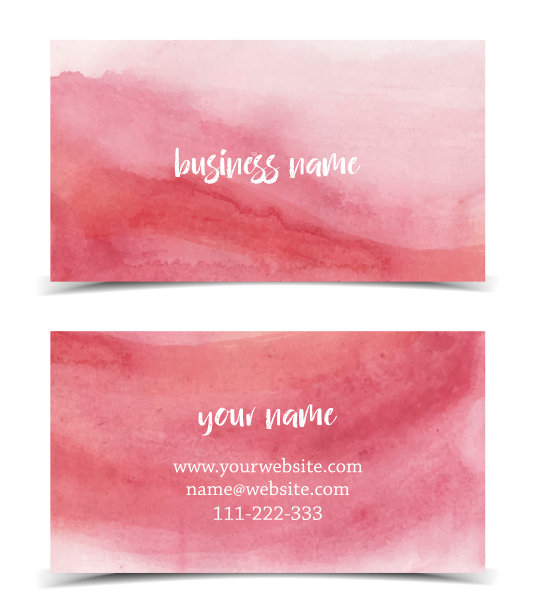 名片模板图片下载