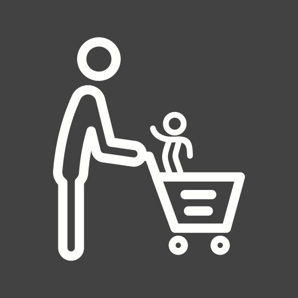 父亲儿子购物图片下载