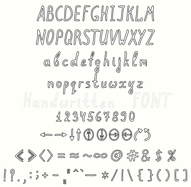 字体。图片下载