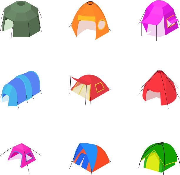 神龛图标设置等距风格图片下载