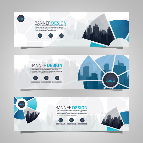 小叶3折模板图片下载