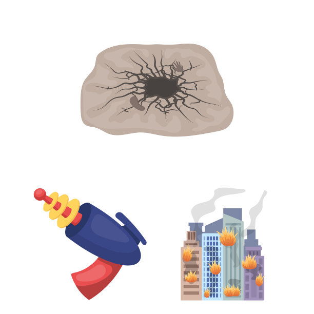 一个神奇的超级英雄卡通图标设置图片下载