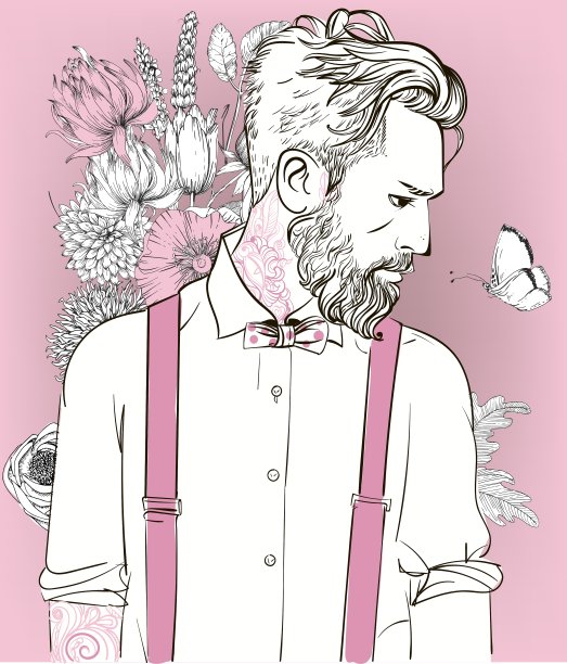 潮人时尚男人图片下载