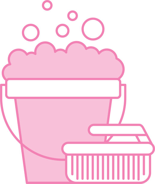 带泡沫的洗衣桶图片下载