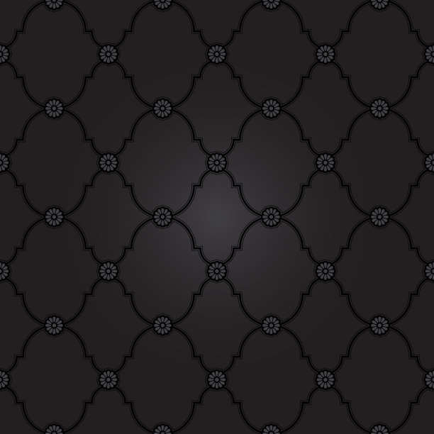 无缝黑色背景图案图片下载