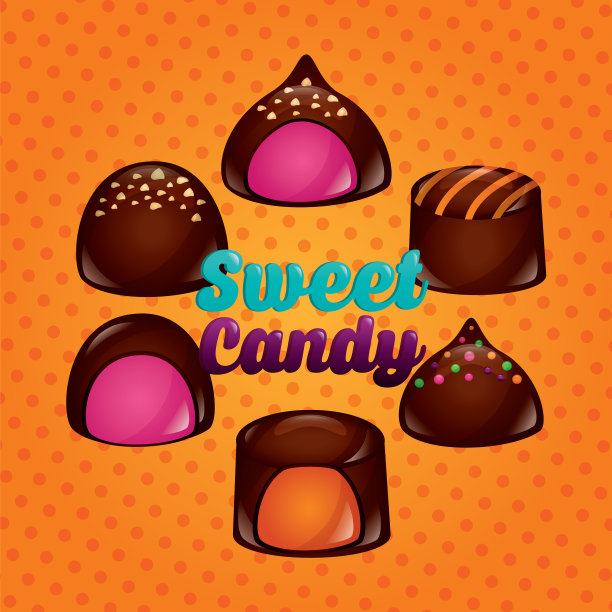 甜蜜的糖果的概念图片下载