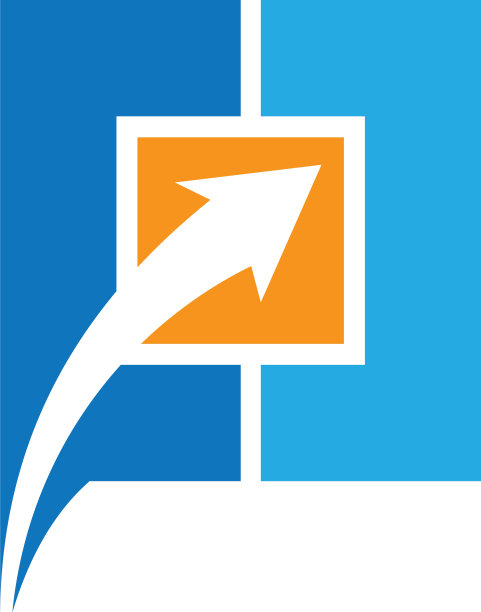 方形箭头企业标志图片下载