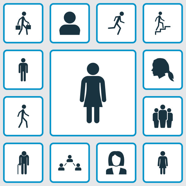 人的图标收集爷爷的梯子图片下载