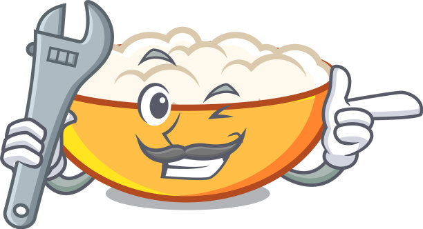 技工村舍奶酪吉祥物卡通图片下载