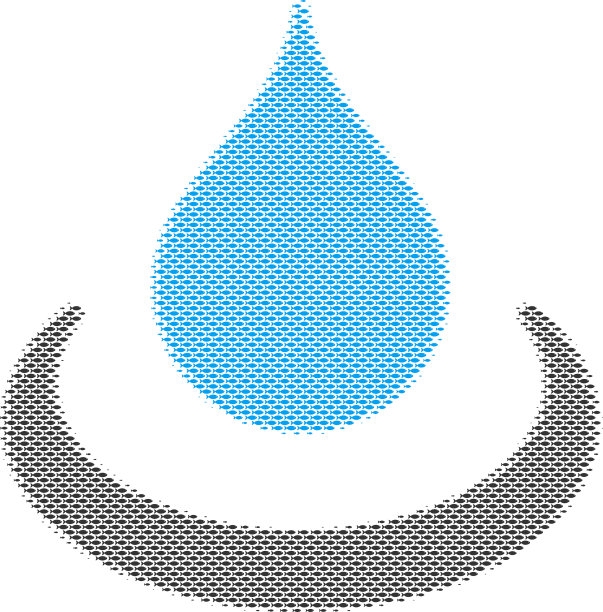 鱼滴波纹拼贴图片下载