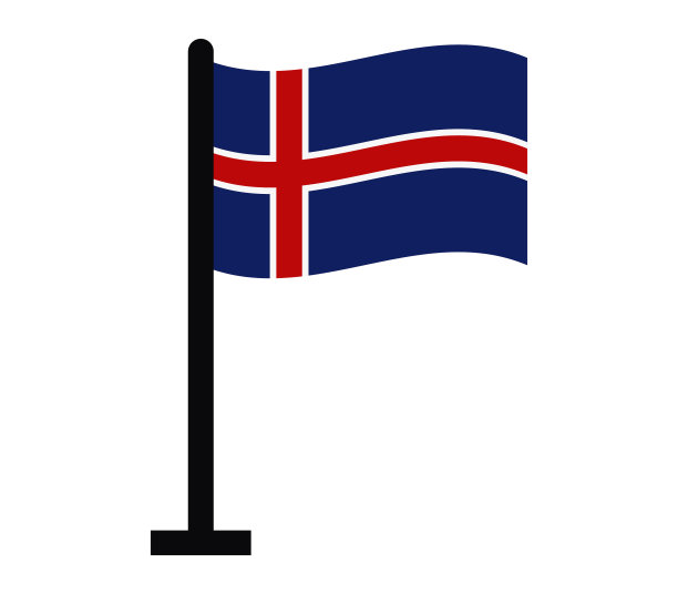 冰岛的国旗图片下载