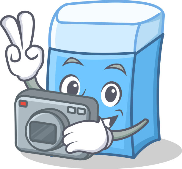 摄影橡皮人物吉祥物风格图片下载