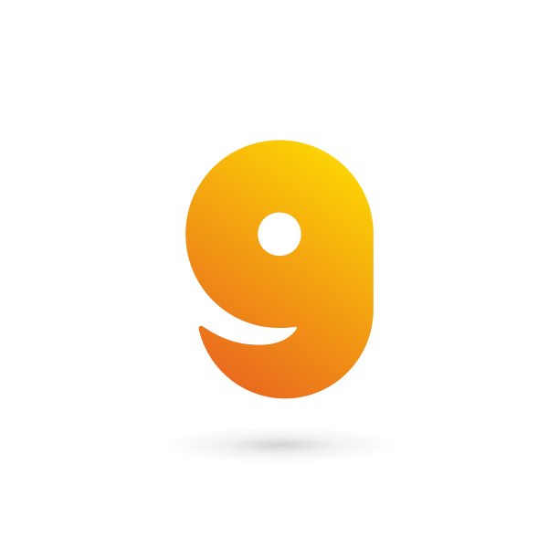 字母G数字9微笑标志图标设计模板图片下载