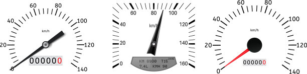 速度计，一套汽车仪表图片下载