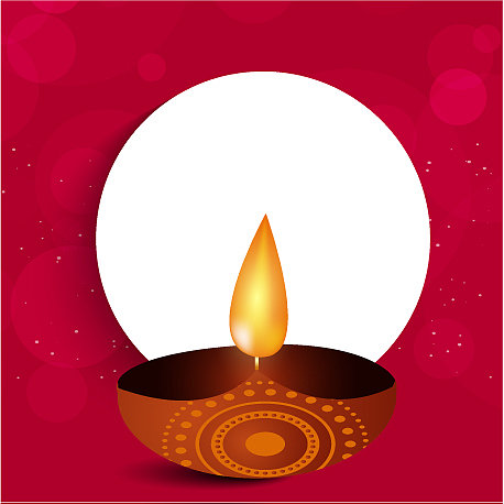 印度教排灯节背景图片下载
