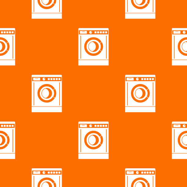 洗衣机图案无缝图片下载