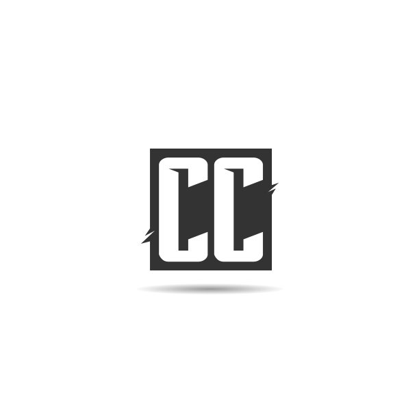 字母CC logo模板设计图片下载