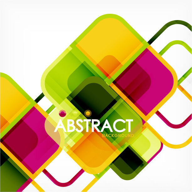 正方形几何抽象背景纸艺术图片下载