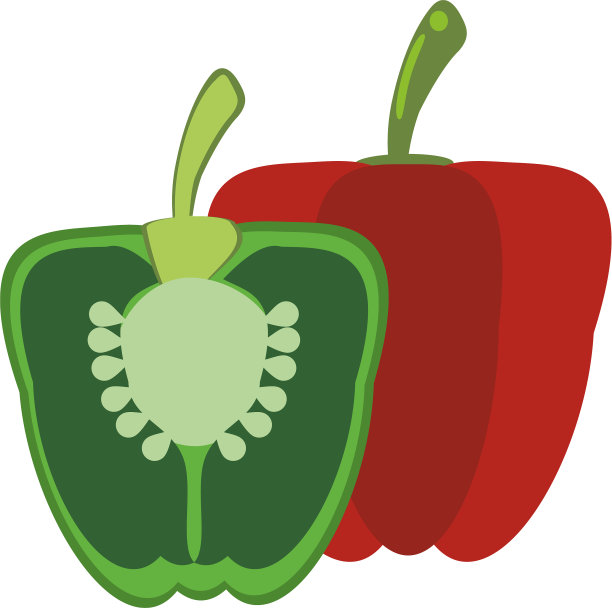 切辣椒vegetebles图片下载
