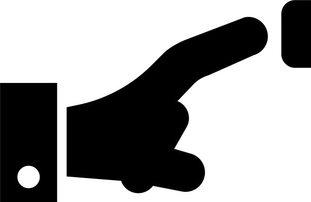 用手指按门铃，把门铃压平图片下载