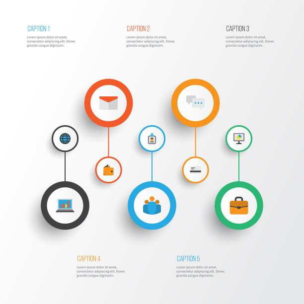 交易平面图标集皮夹图片下载