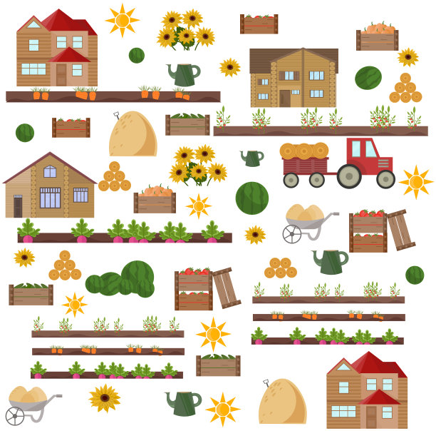 村古董套图案项目图片下载