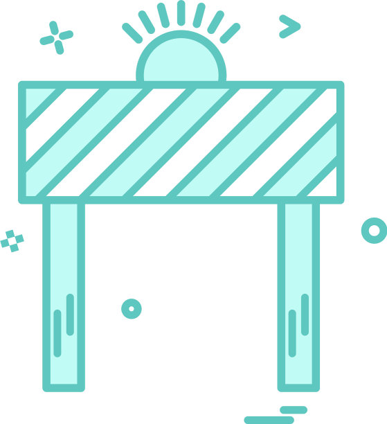 路障图标设计图片下载